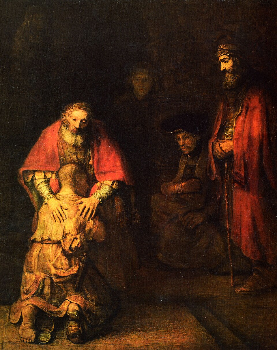 The Return of the Prodigal Son — Rembrandt van Rijn, 1669